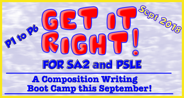 Get it Right! – A Composition Writing Boot Camp