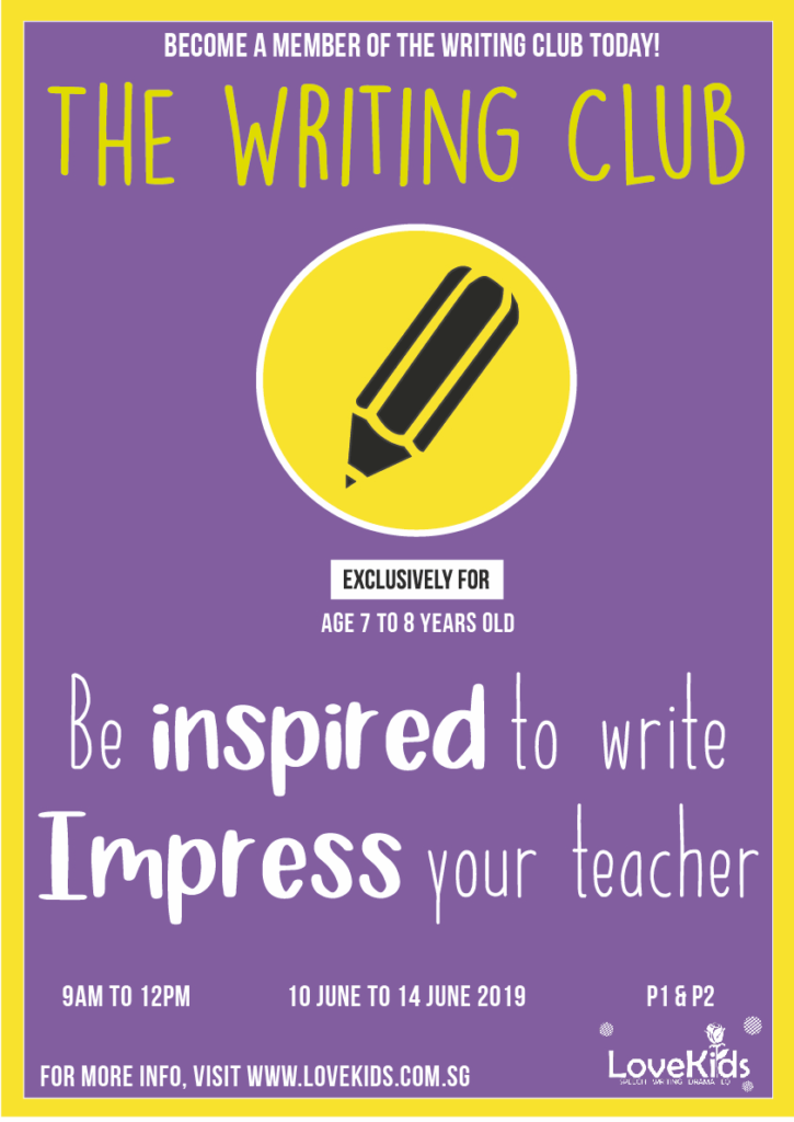 The Writing Club | LoveKids Speech and Drama