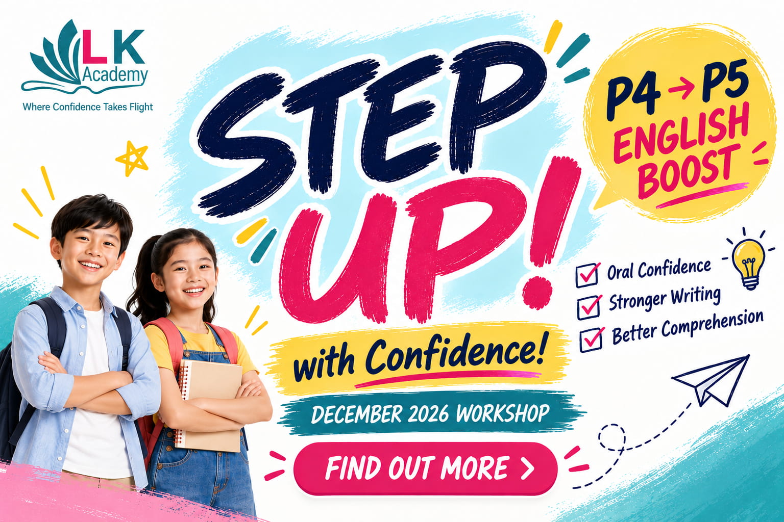 P4 to P5 English Workshop Singapore December 2026 