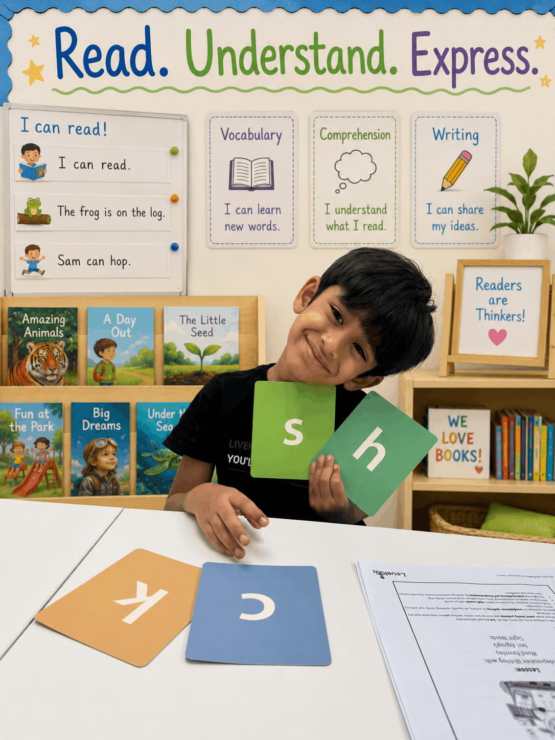 phonics and reading programme for N2 K1 and K2